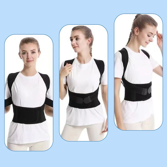 Adjustable Back Posture Corrector Belt Women Men Prevent Slouching Relieve Pain Posture Corrector